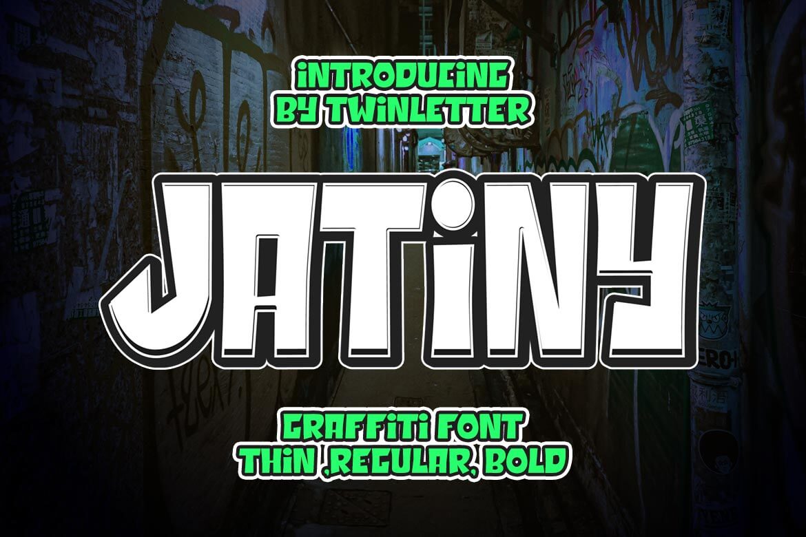 Jatiny Display Font