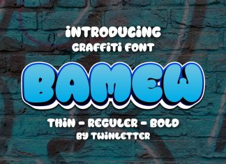Bamew Display Font