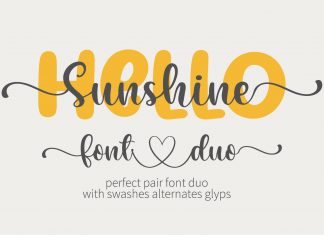 Hello Sunshine Script Font