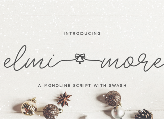 Elmimore Script Font
