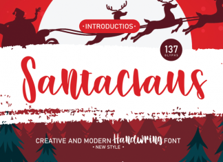 Santaclaus Script Font