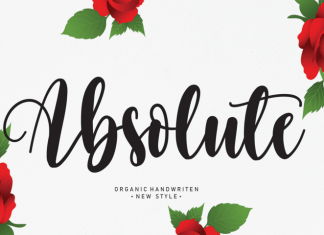 Absolute Script Font