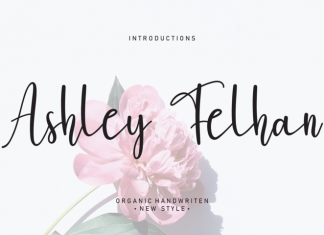 Ashley Felhan Script Font