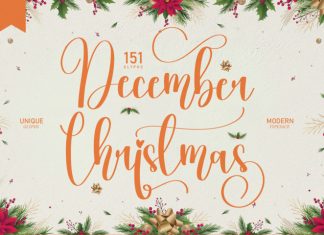 December Christmas Script Font
