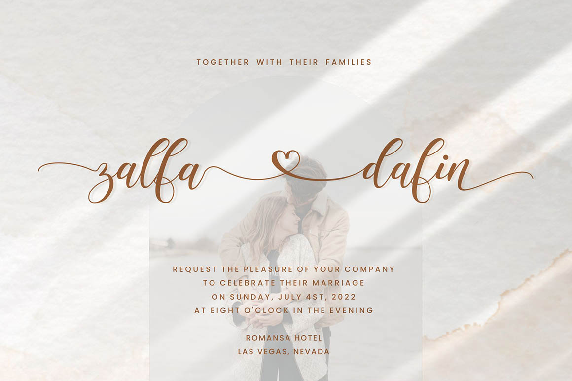 Donation Font by NYA Letter · Creative Fabrica