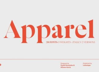 Apparel Serif Font
