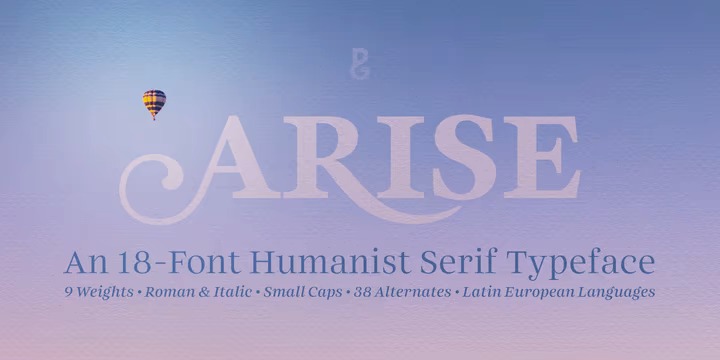Arise Serif Font