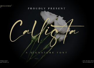 Callista Script Font