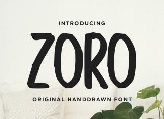 Zoro Display Font