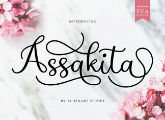 Assakita Handwritten Font
