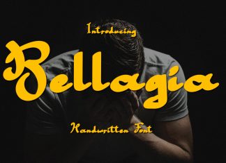 Bellagia Script Font