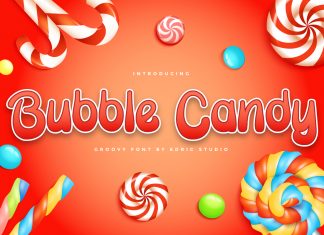 Bubble Candy Display Font