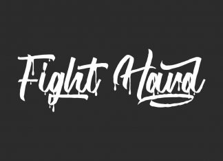 Fight Hard Script Font