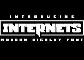 Internets Display Font