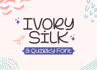 Ivory Silk Display Font