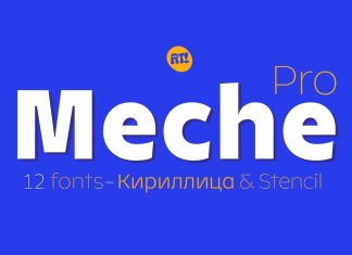 Meche Pro Sans Serif Font