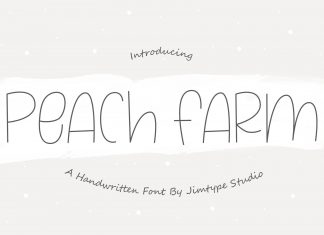Peach Farm Font