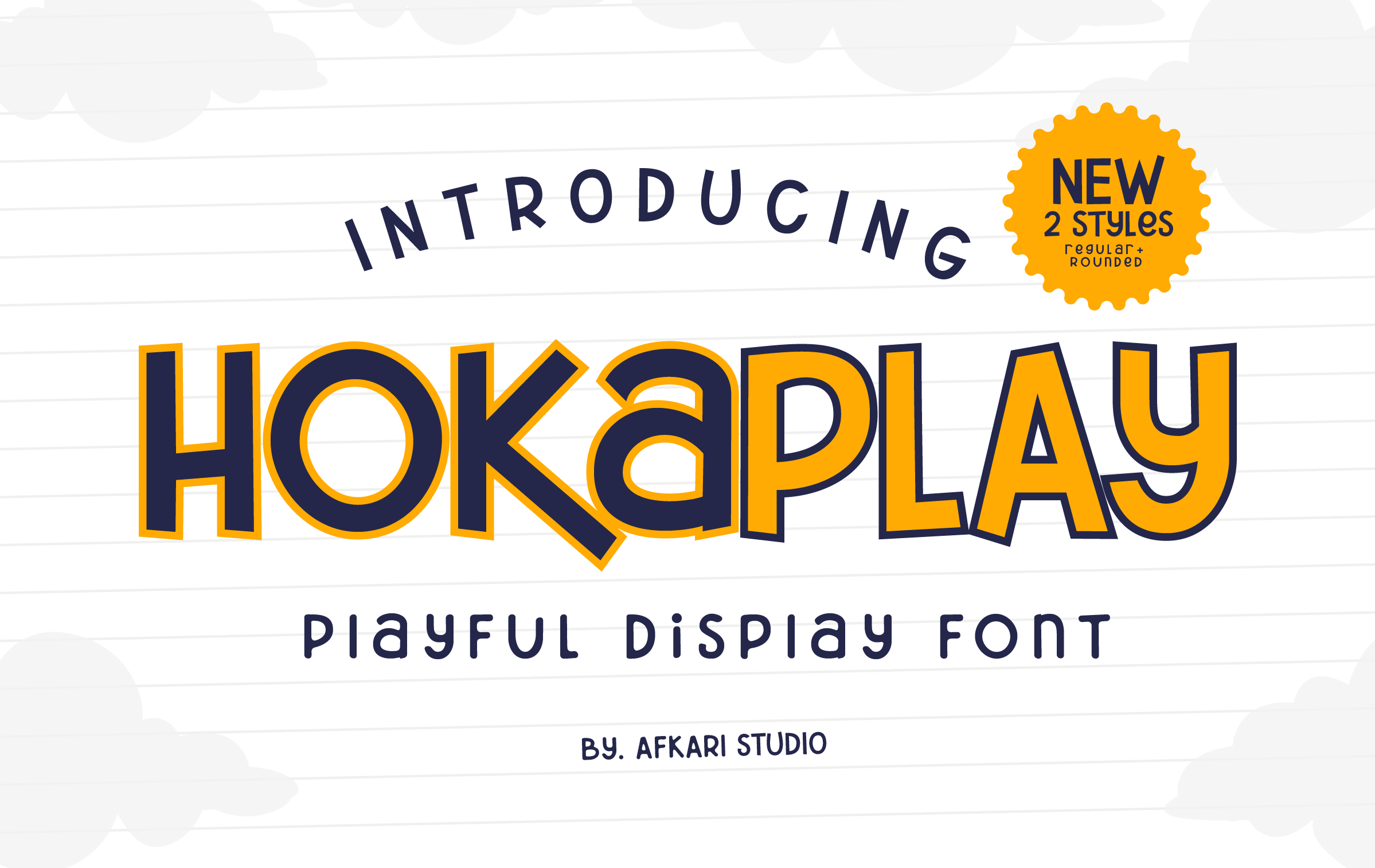 Hokaplay Display Font