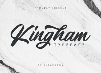 Kingham Script Font