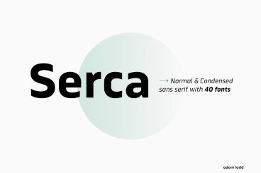 Serca Sans Serif Font