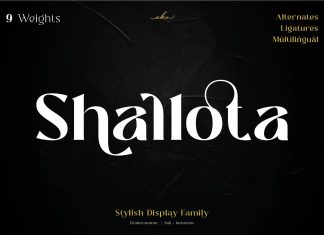 Shallota Sans Serif Font