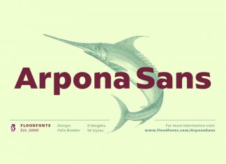 Arpona Sans Font