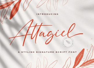 Attagiel Handwritten Font