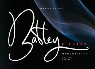 Batley Elegant Handwritten Font
