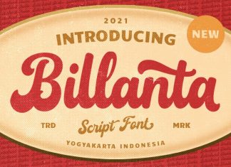 Billanta Bold Script Font