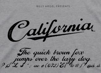 California Script Typeface