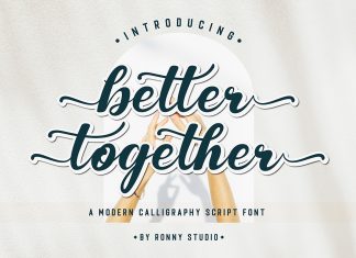 Better Together Script Font