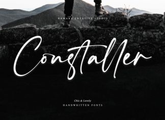 Constaller Script Font