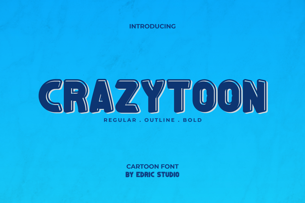 Crazytoon Display Font