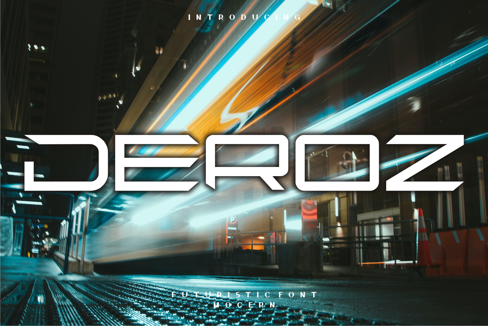 Deroz Display Font