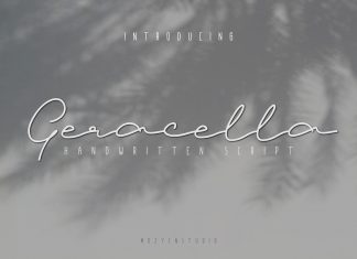 Geracella Script Font