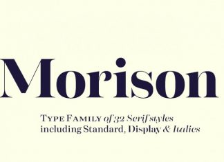 Morison Serif Font