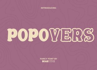 Popovers Display Font