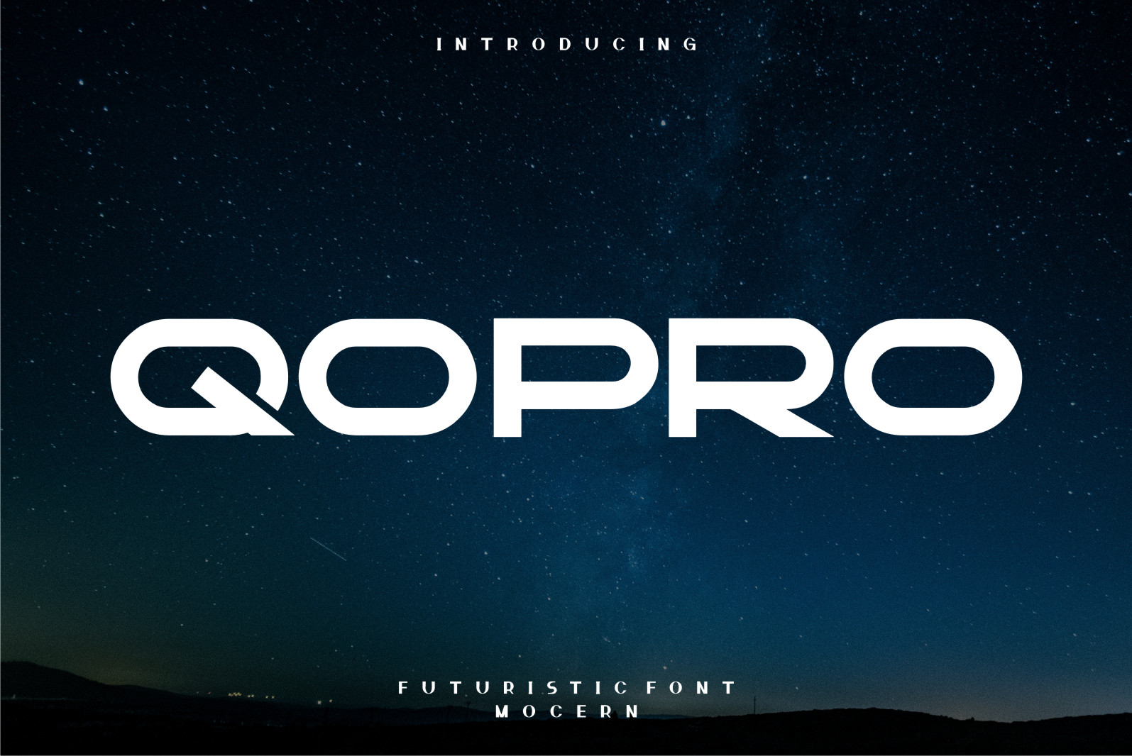 Qopro Display Font