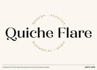 Quiche Flare Serif Font
