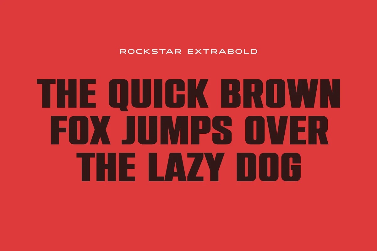 Rockstar Display Font - Download Free Font