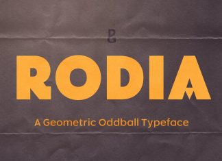 Rodia Sans Serif Font