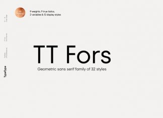 TT Fors Sans Serif Font