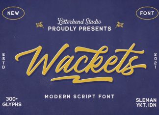 Wackets Script Font