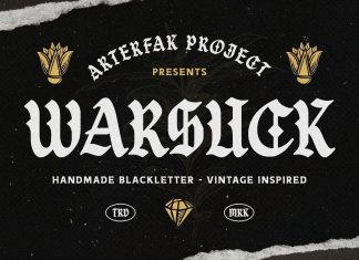 Warsuck Blackletter Font