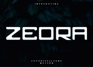 zeora Display Font