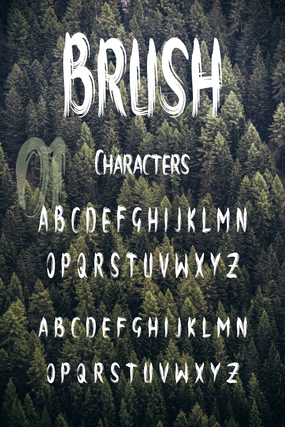 Brush Font