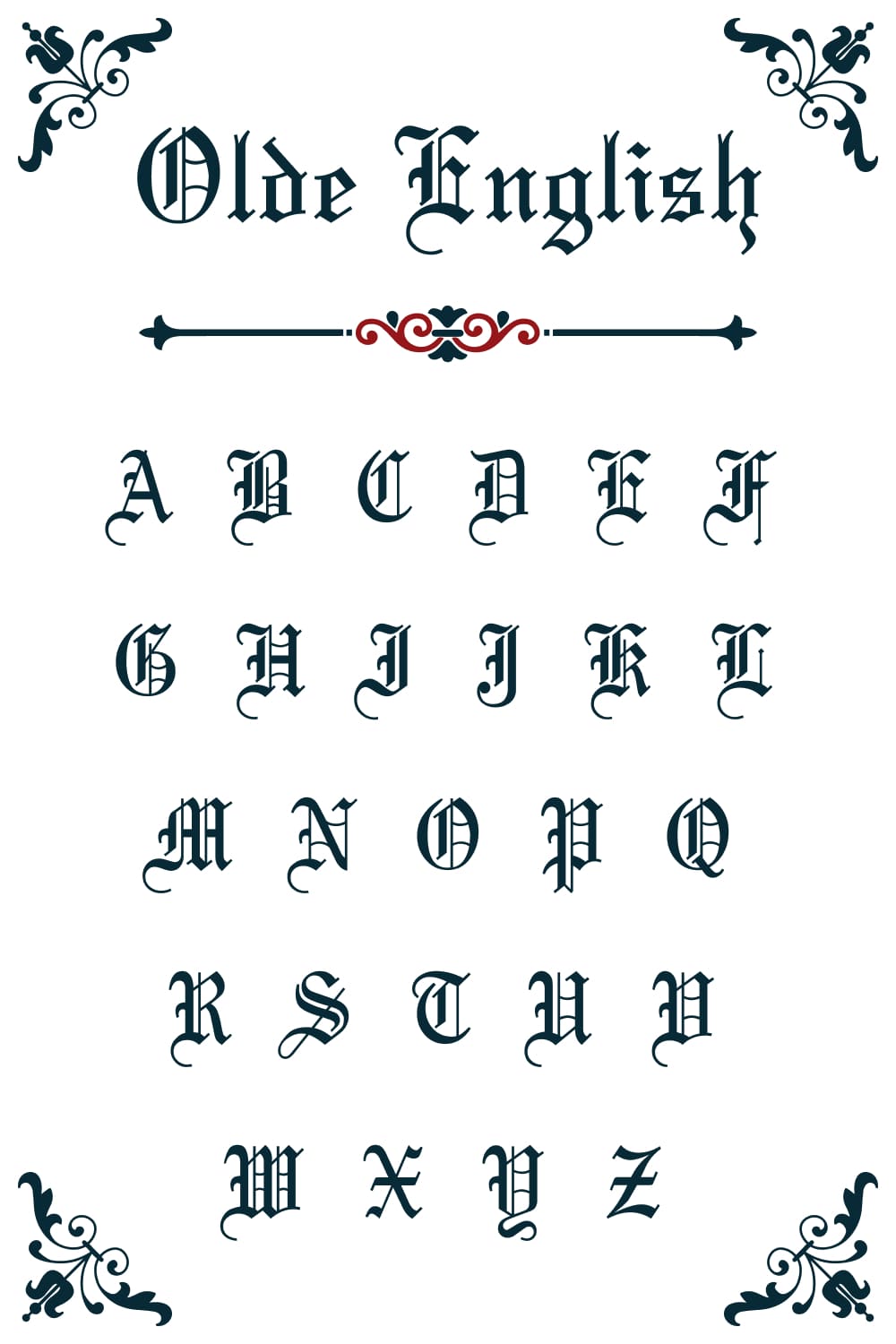 old english script font