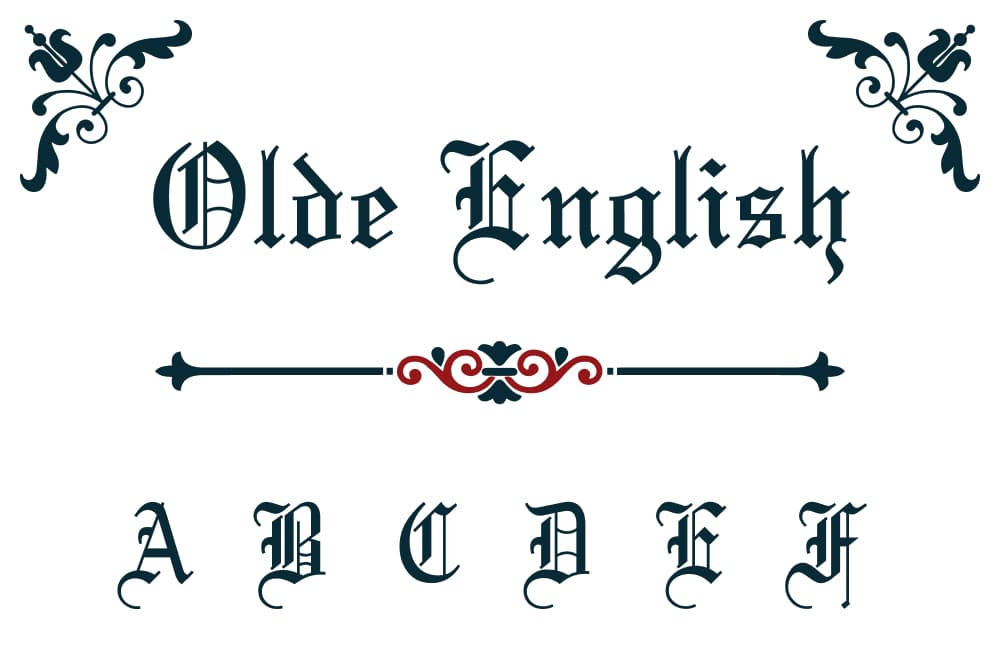 40 of the Best Gothic, Blackletter, Old English Fonts  Old english font  tattoo, English fonts, Old english font