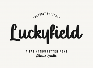 Luckyfield Script Font
