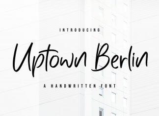 Uptown Berlin Handwritten Font